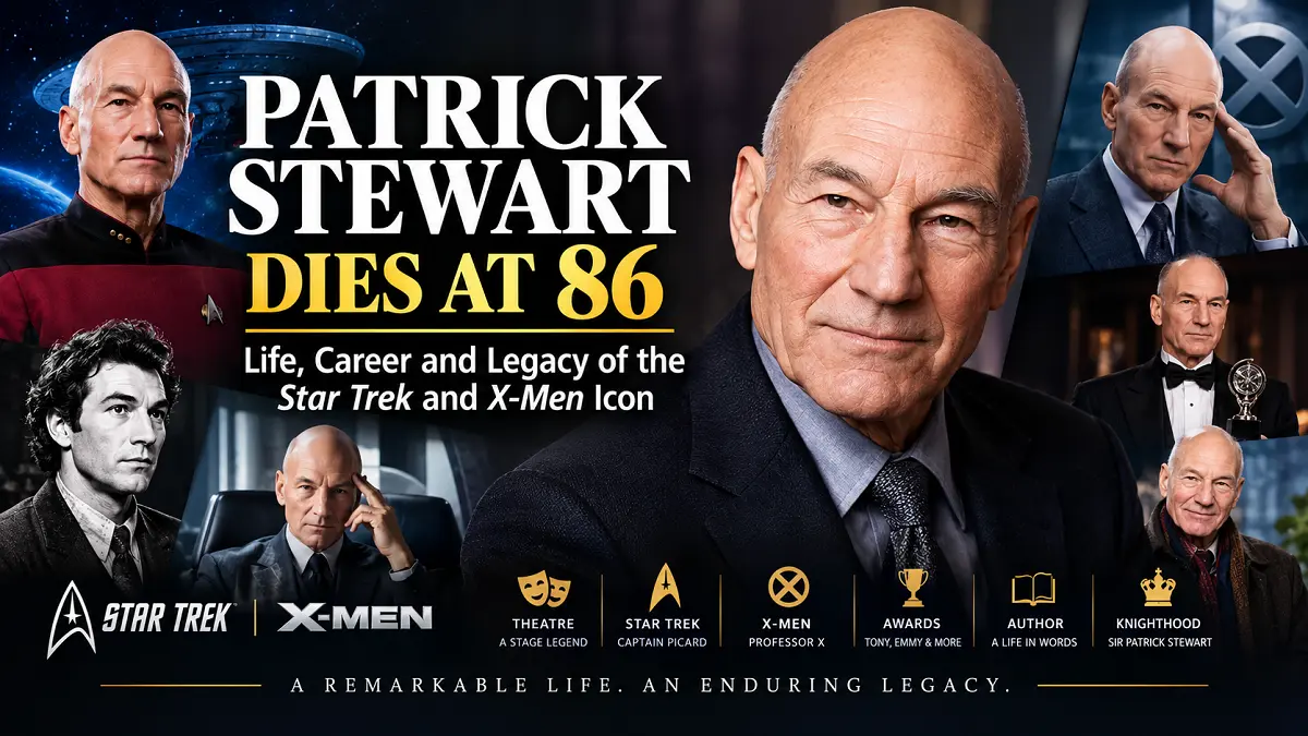 Patrick Stewart Dies at 86 Life, Career and Legacy of the Star Trek and X-Men Icon