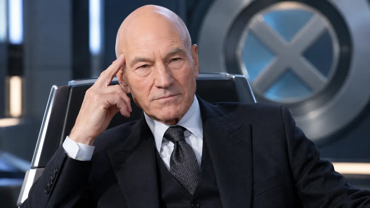 Patrick Stewart as Professor X in an X-Men film